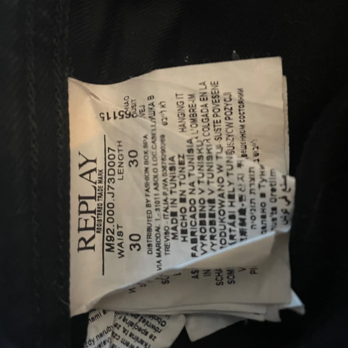 Svarta replay jeans - 91