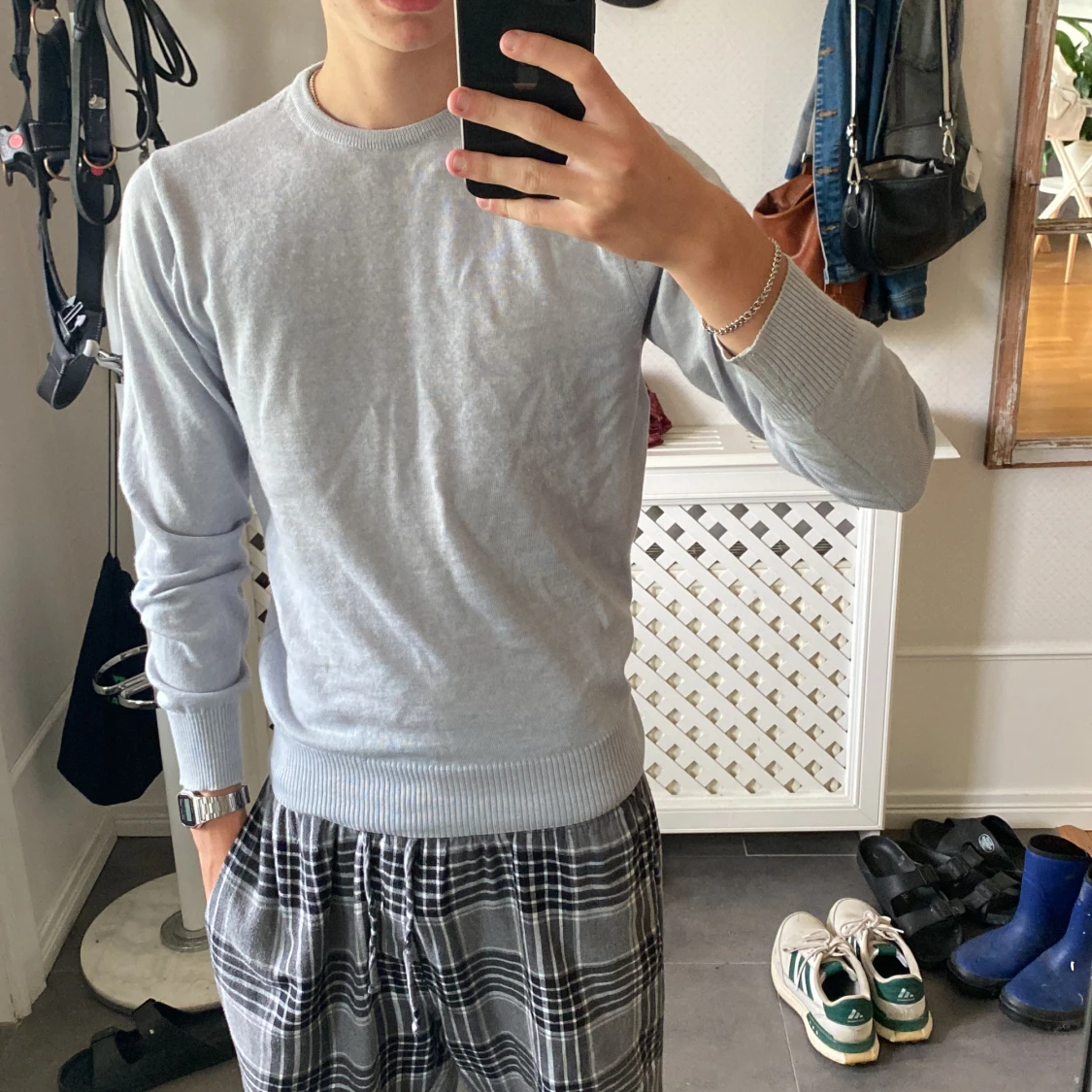 Stenströms crewneck merino ull