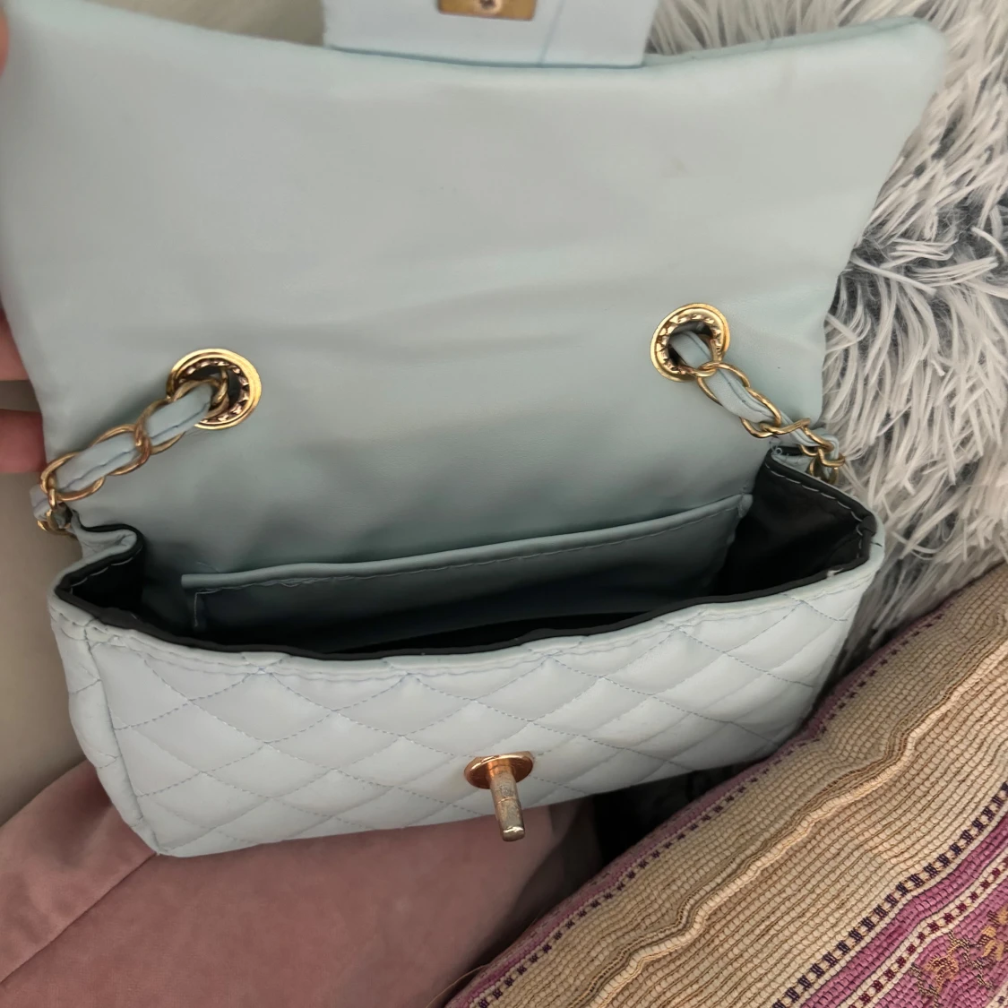 Blå cc väska  - 91