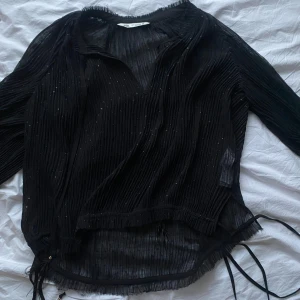 Glittrig blus Zara  - Superfin glittrig mesch blus från Zara