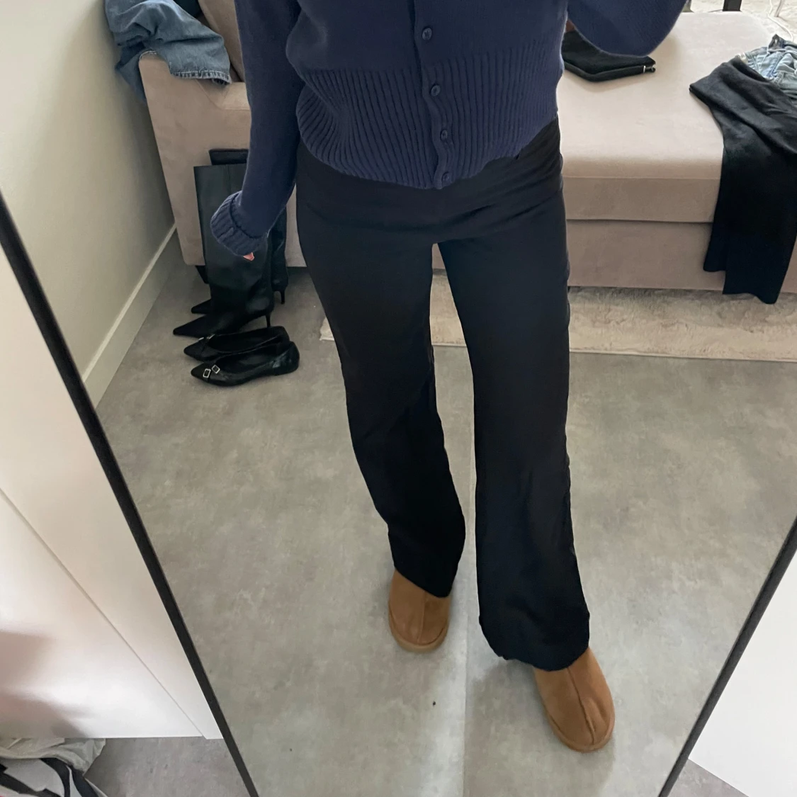 Kostymbyxor, midwaist - 91