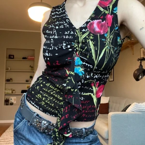 Cool topp - Cool topp med print🌺