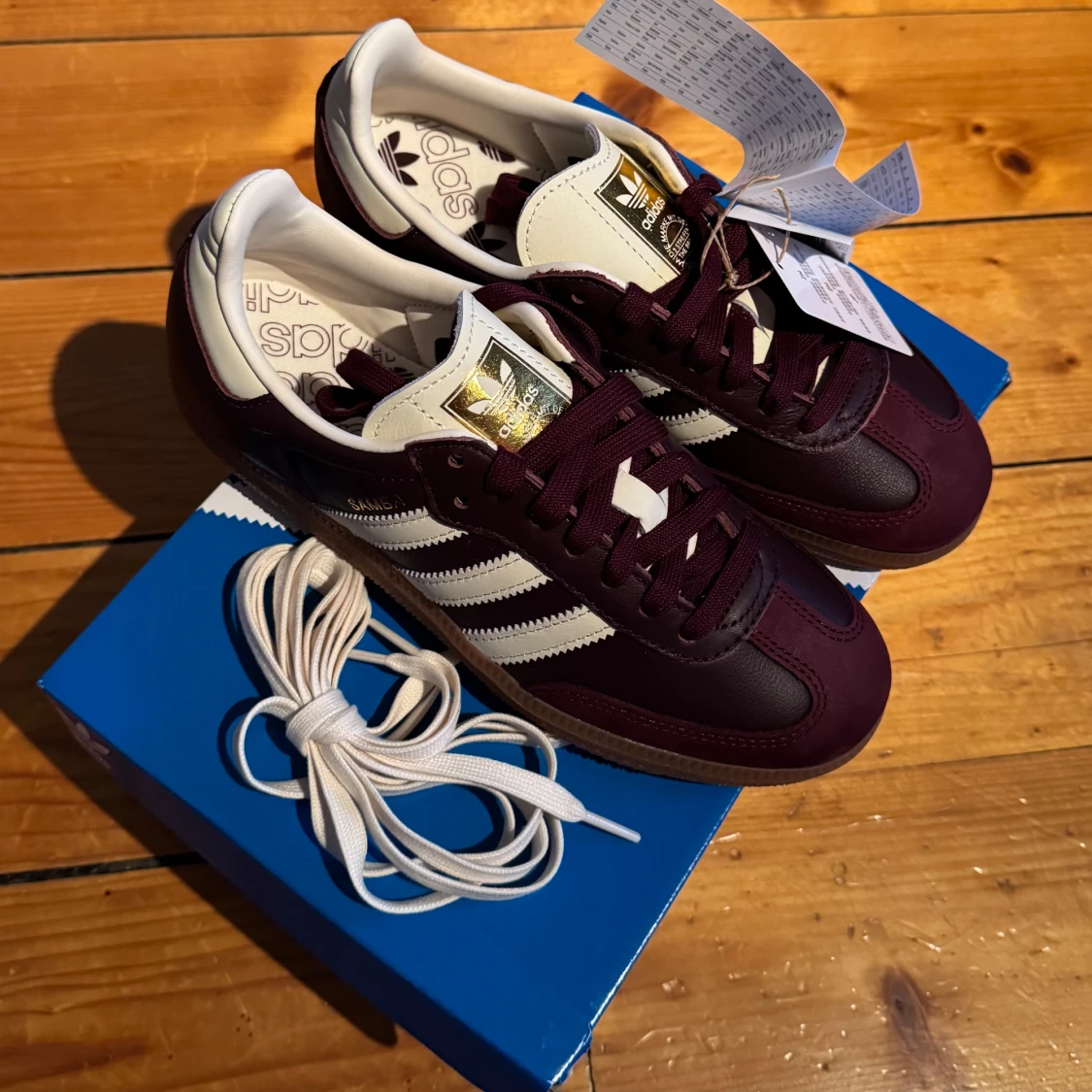 Adidas samba og maroon