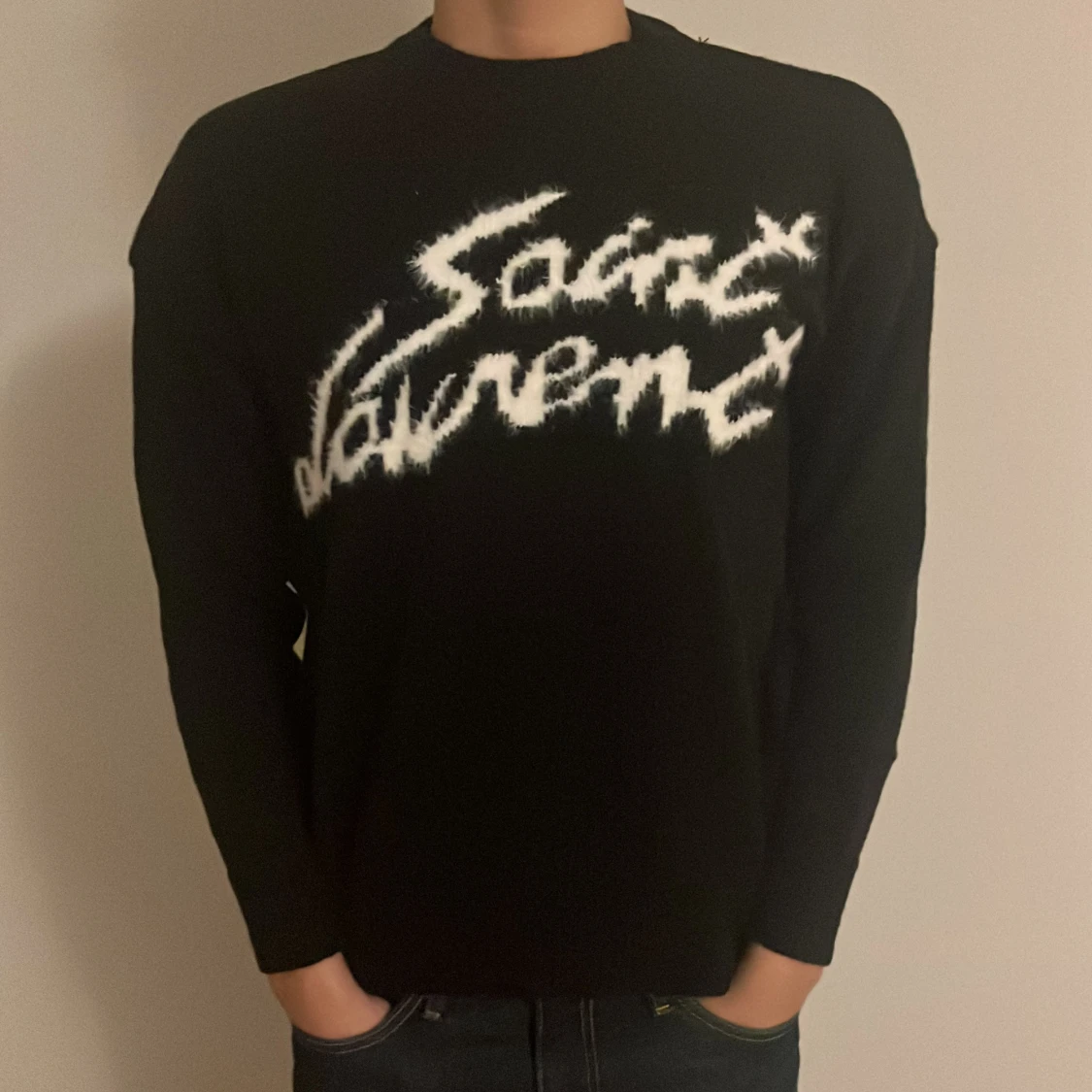 Saint Laurent tröja svarta