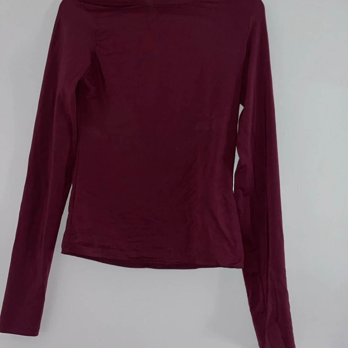 Vinröd långärmad topp från 157