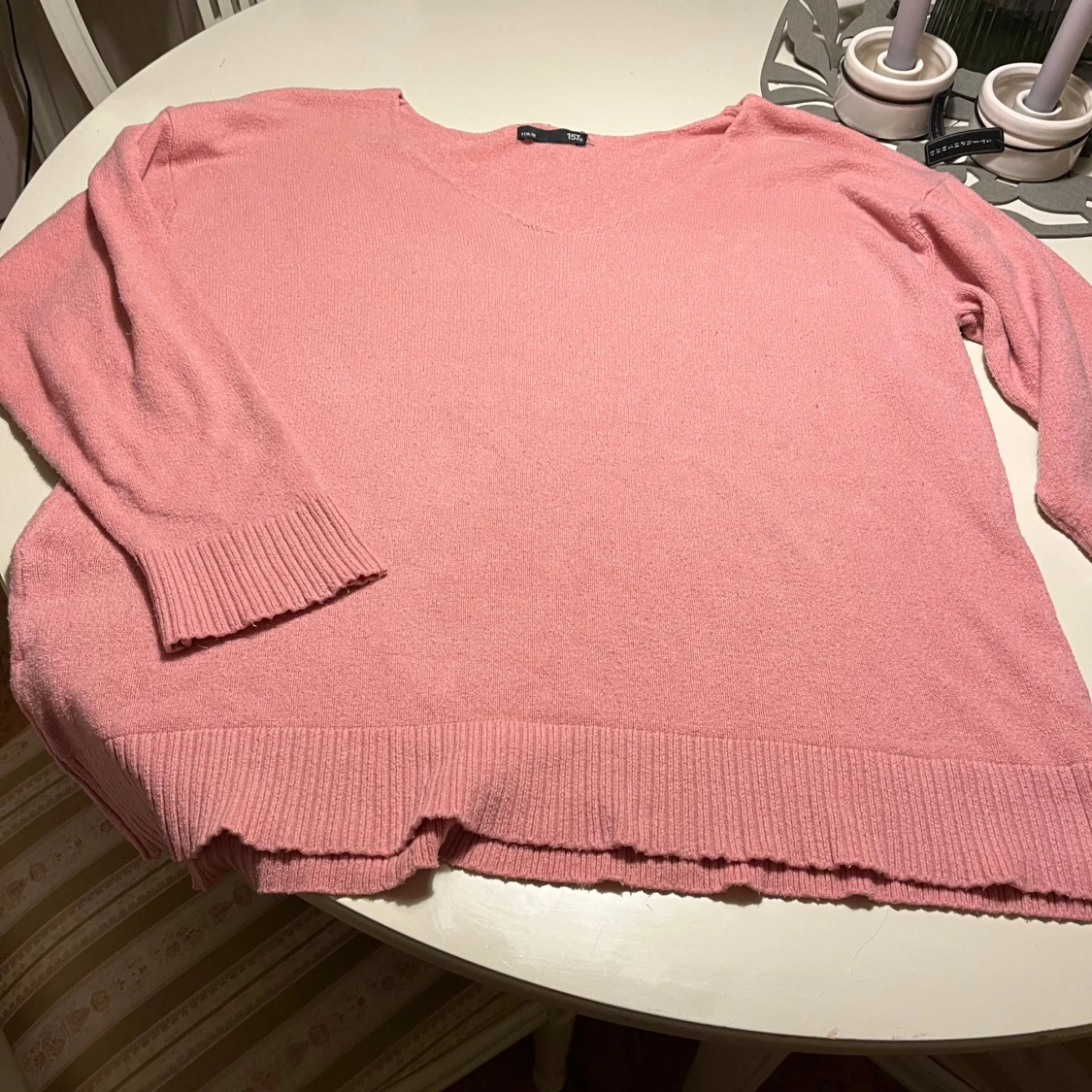 Rosa stickad tröja från 157
