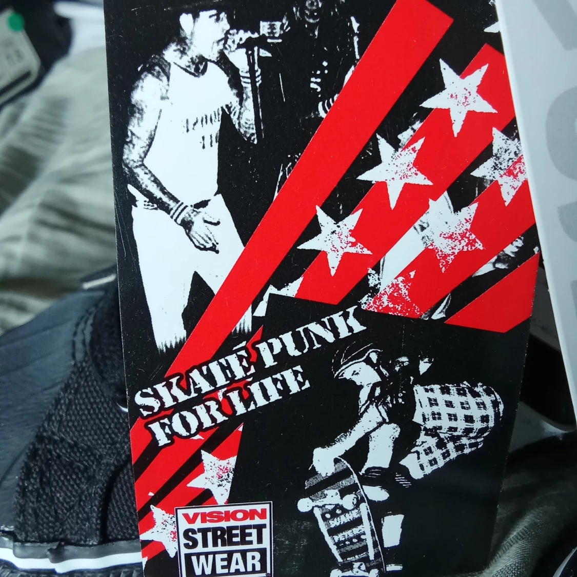 Svarta och vita DP Canvas Hi Top sneakers - 93