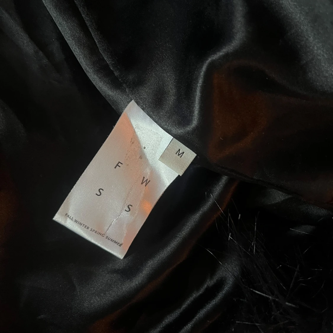 Svart pälsjacka från FWSS - 4