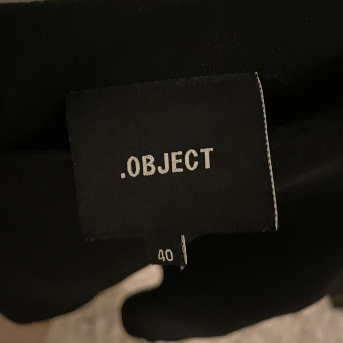 Svart klänning från Object - 91