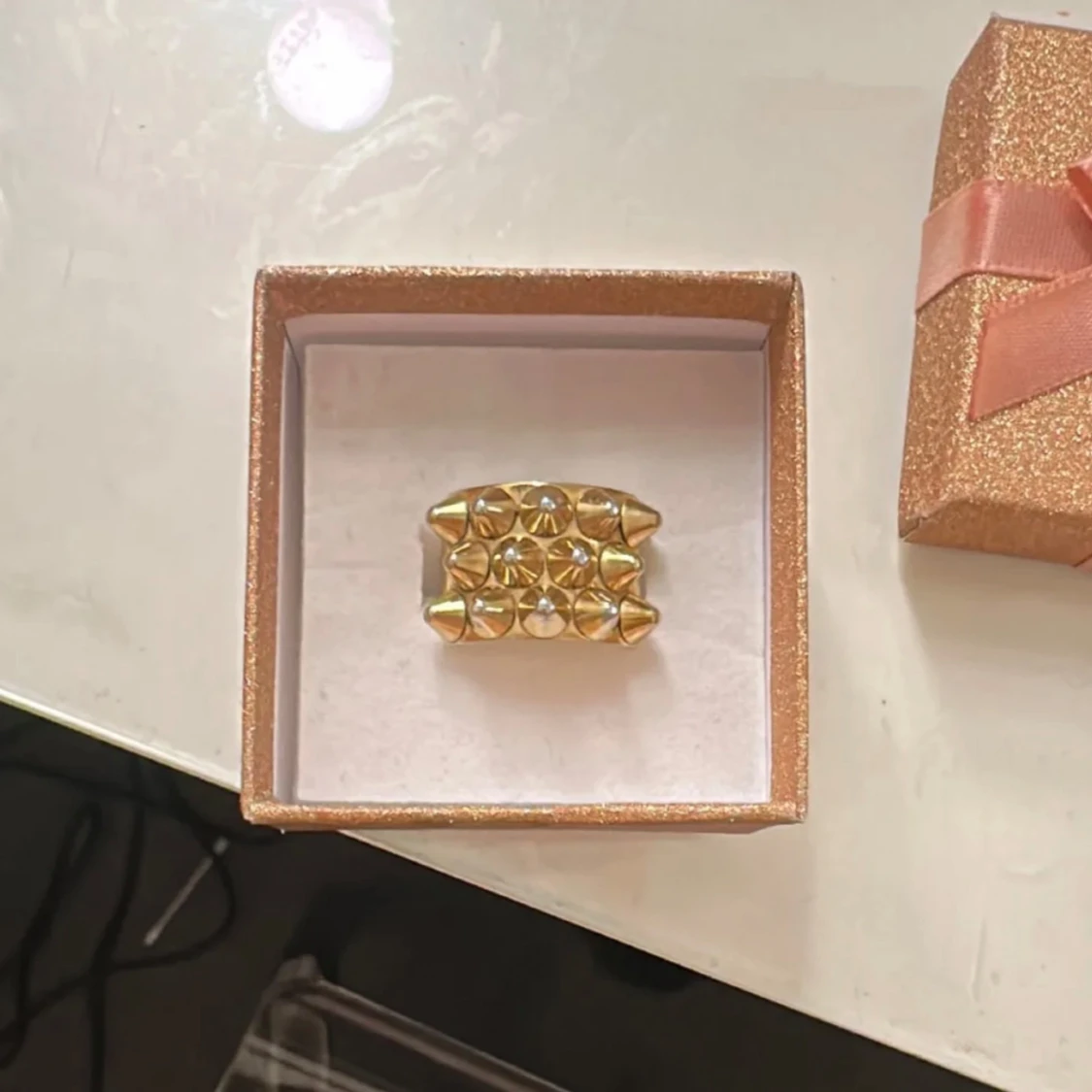 edblad peak ring guld - 90