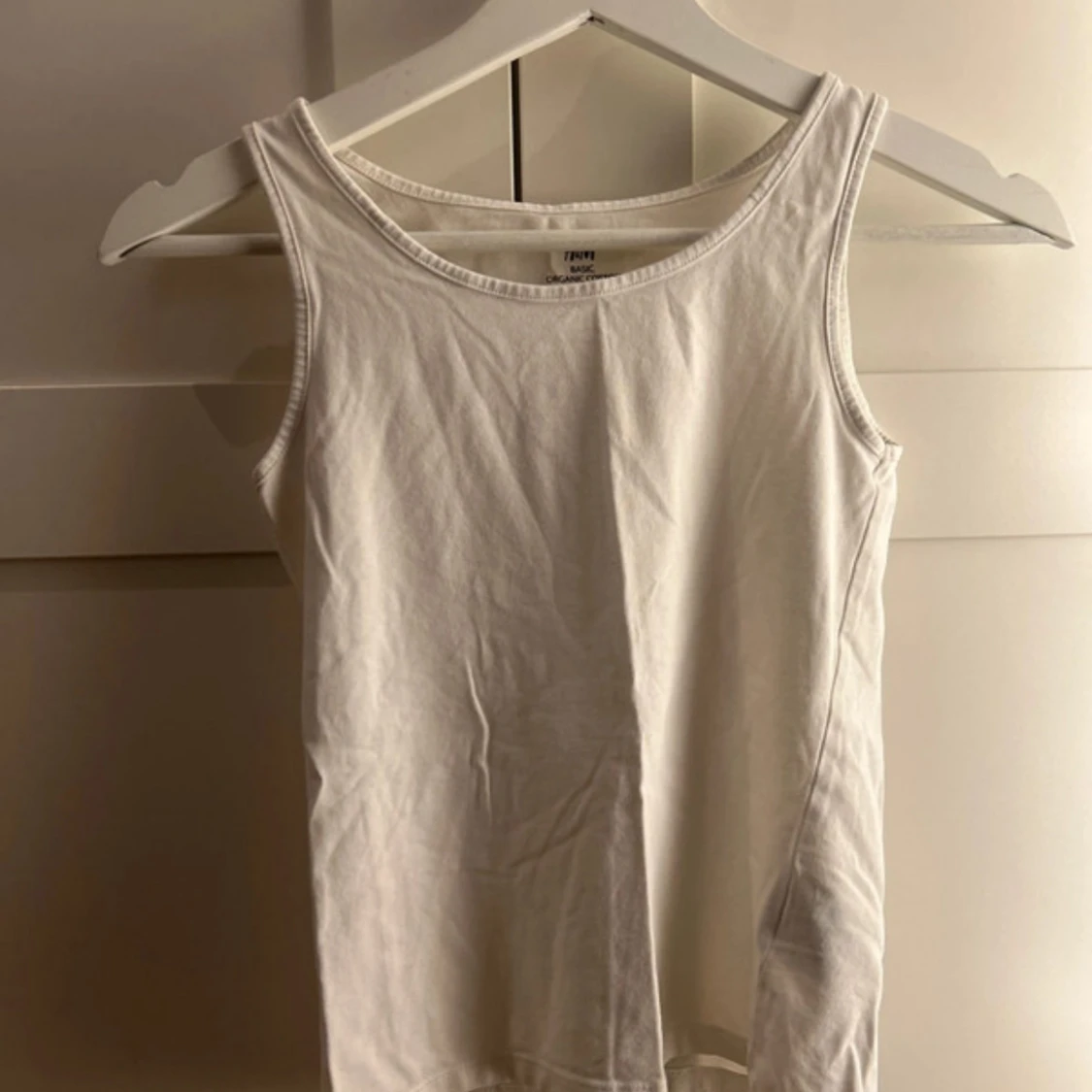 Vit linnetopp från H&M