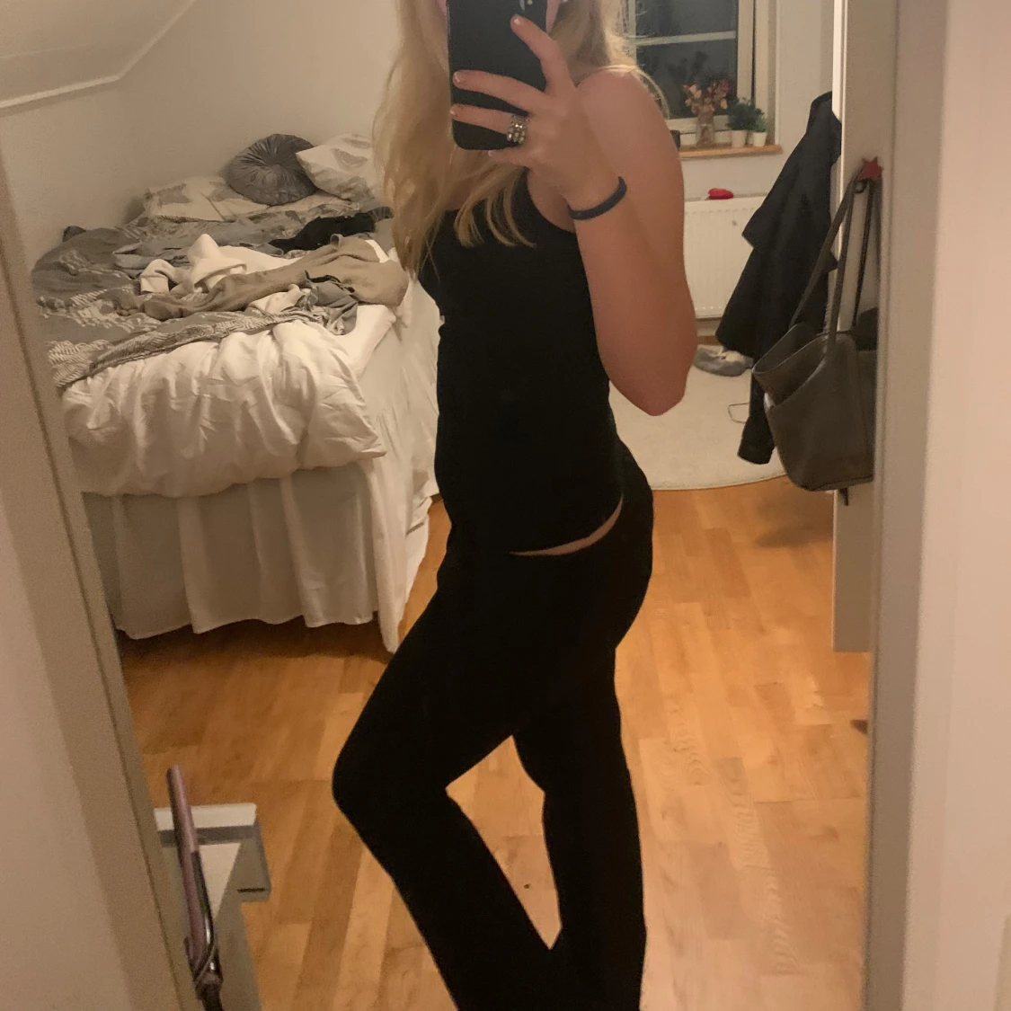 Lågmidjade kostymbyxor Bik Bok 