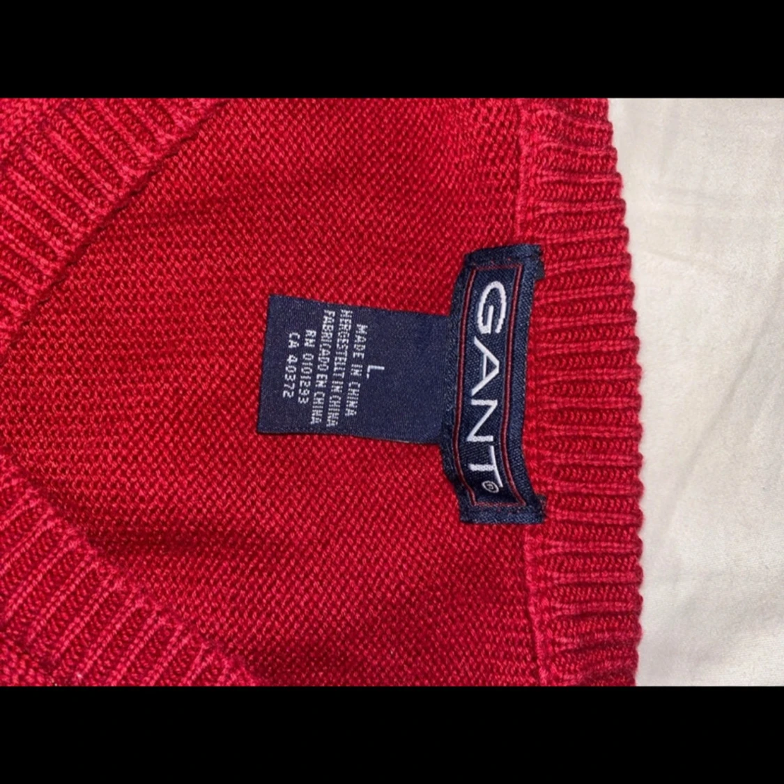 Röd tröja från GANT - 2