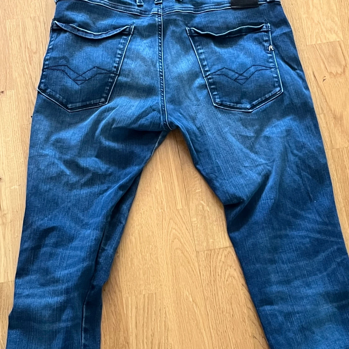 Blå replay anbass jeans - 1