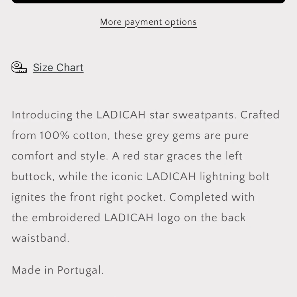 Star sweatpants från ladiac - 3