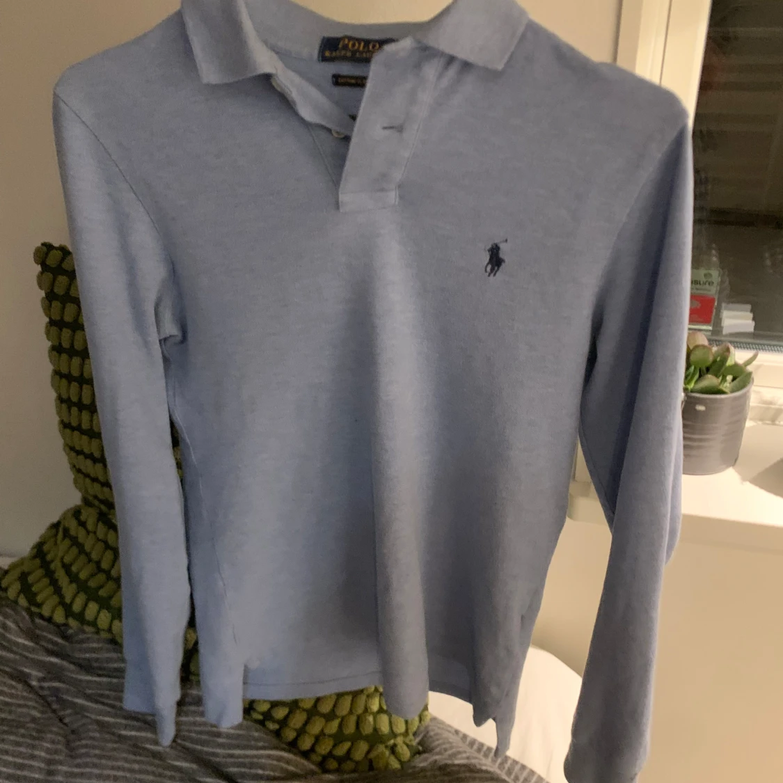 Ljusblå pikétröja från Ralph Lauren - 3