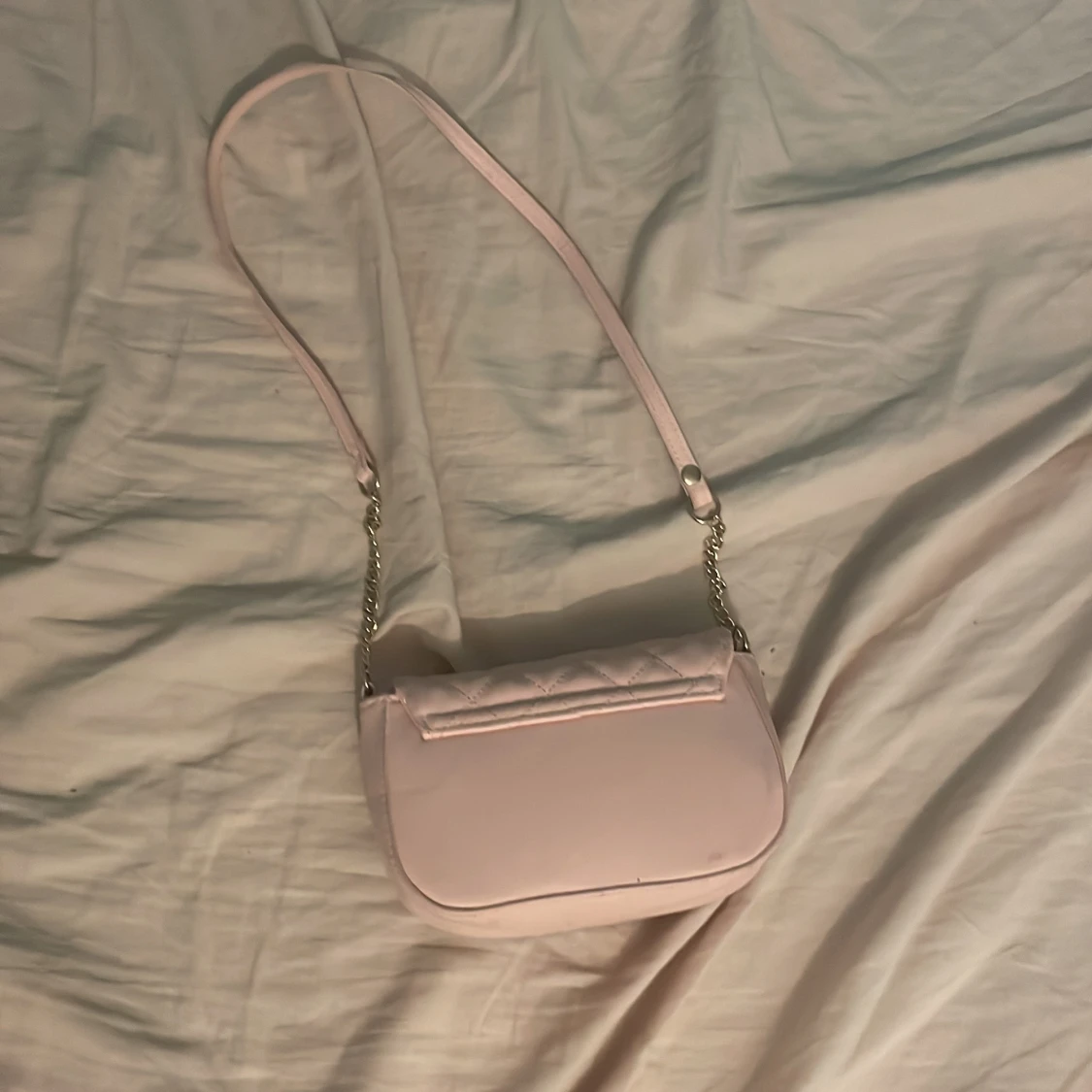 En rosa hand väska - 91