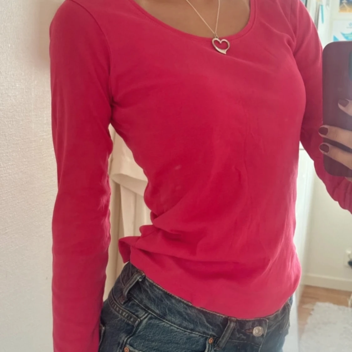 Röd/rosa tröja - 91