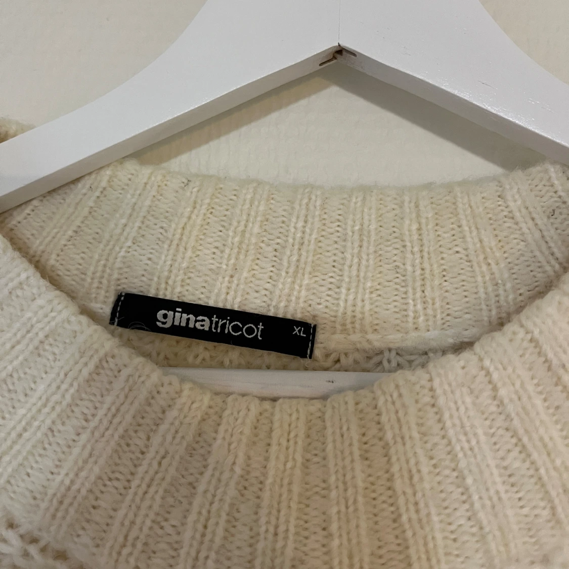 Mysig stickad tröja - 90