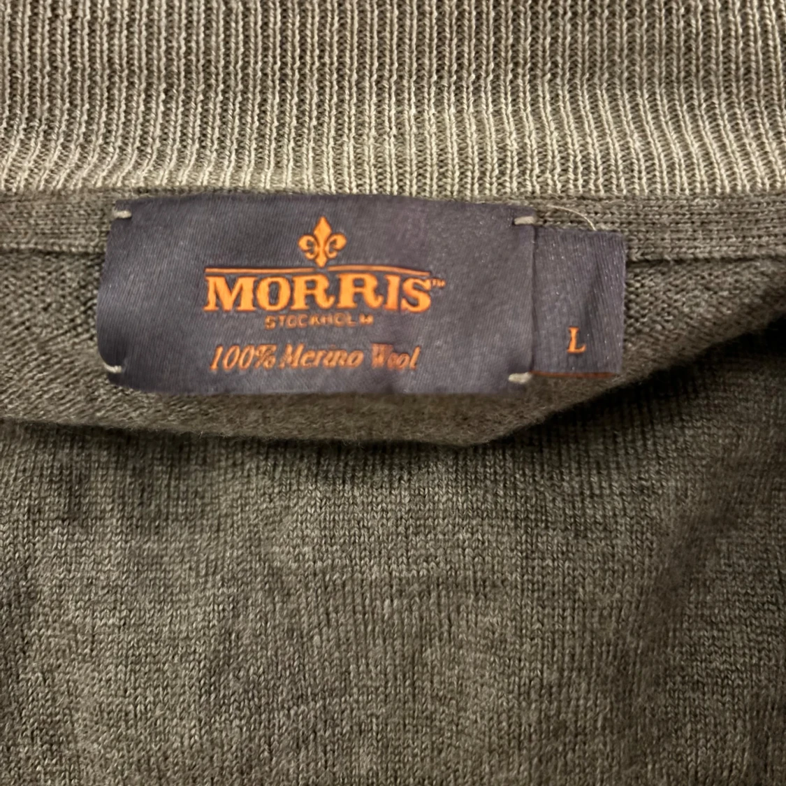 Morris half zip beige brun - 91