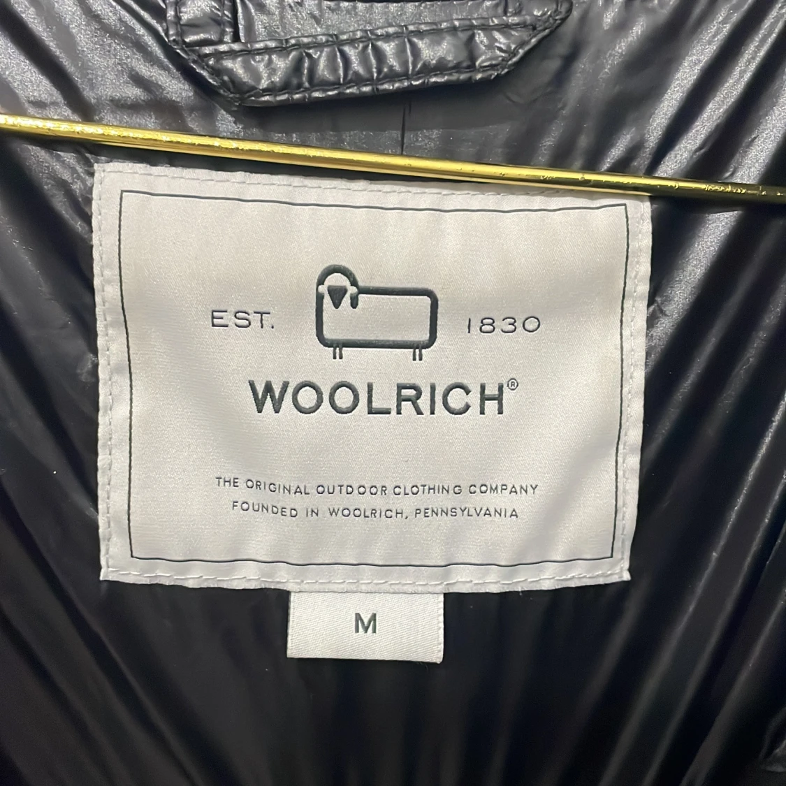 Woolrich dun jacka i storlek M. - 90
