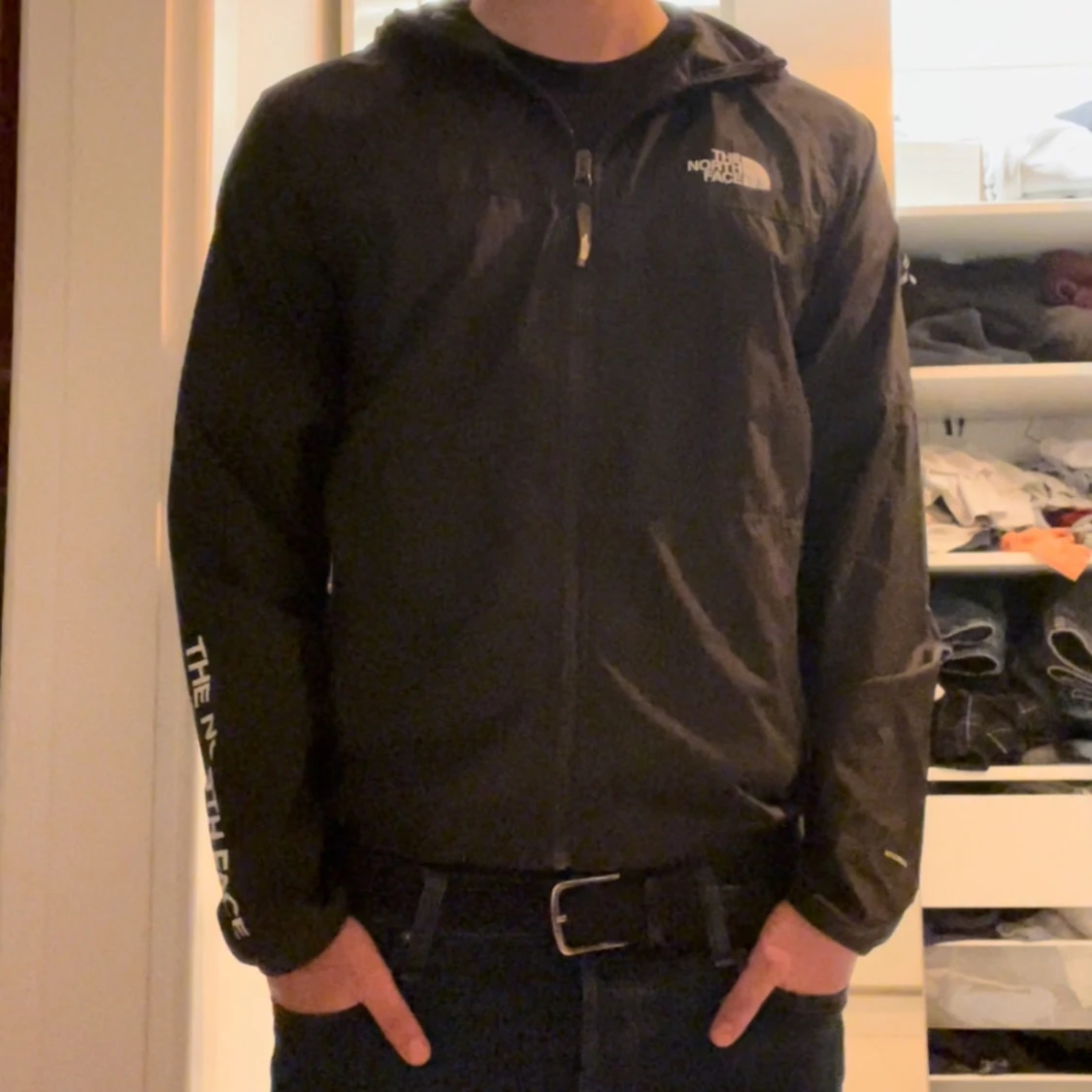 The north face windbreaker  - 1