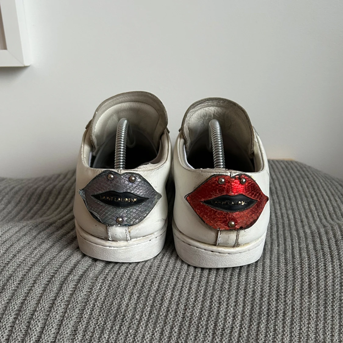 Vita Saint Laurent skor sl/01 lips👄  - 1