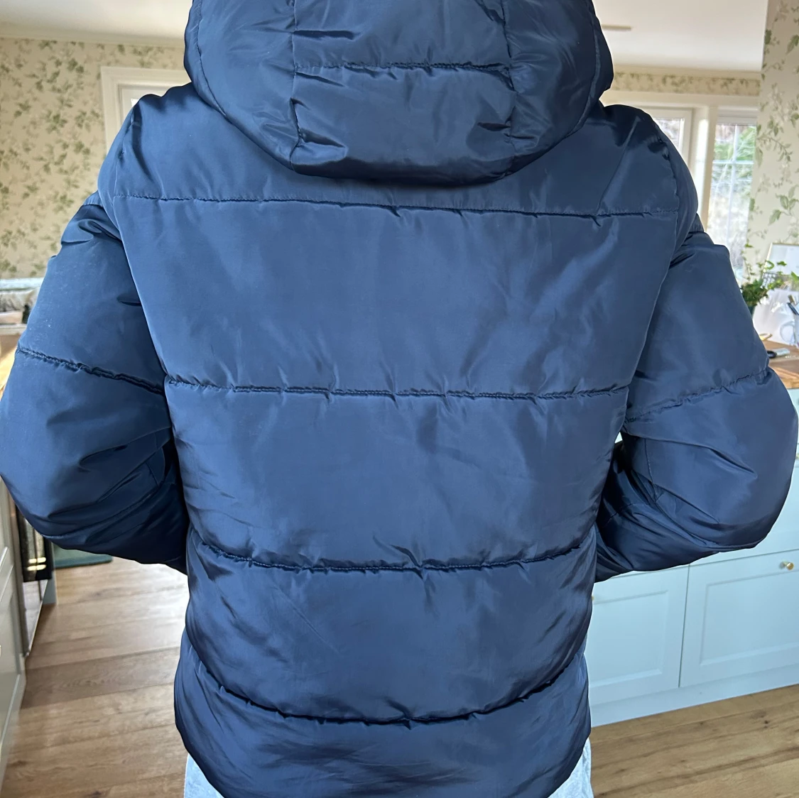 Mörkblå Dunjacka - 1