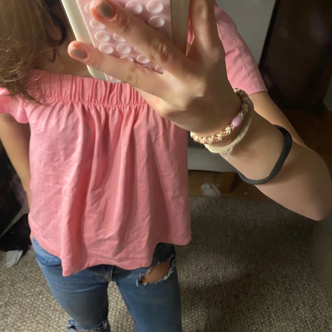 Rosa offshoulder topp - 1