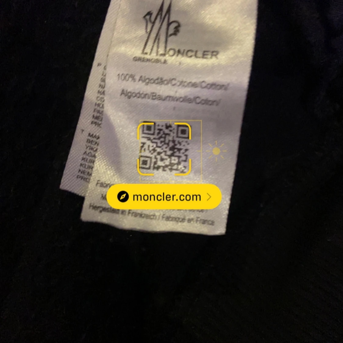 Fet MONCLER cardigan/jacka.Kan diskutera pris - 4