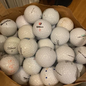 Golfbollar 45 st för 35 kr - Golfbollar i ett bra skick, 