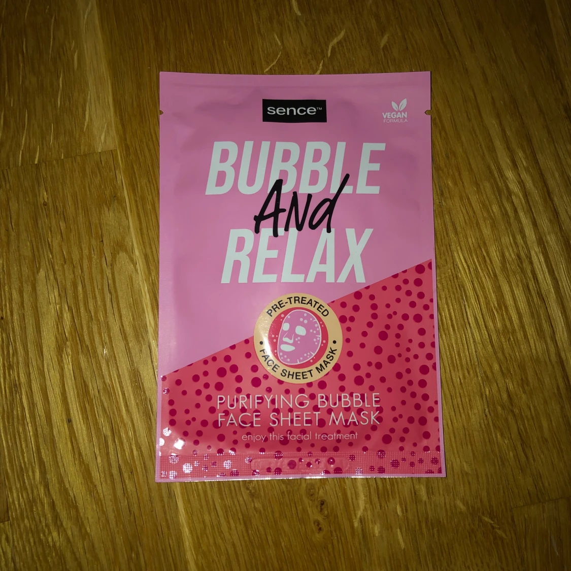 Bubble and Relax ansiktsmask från Sence