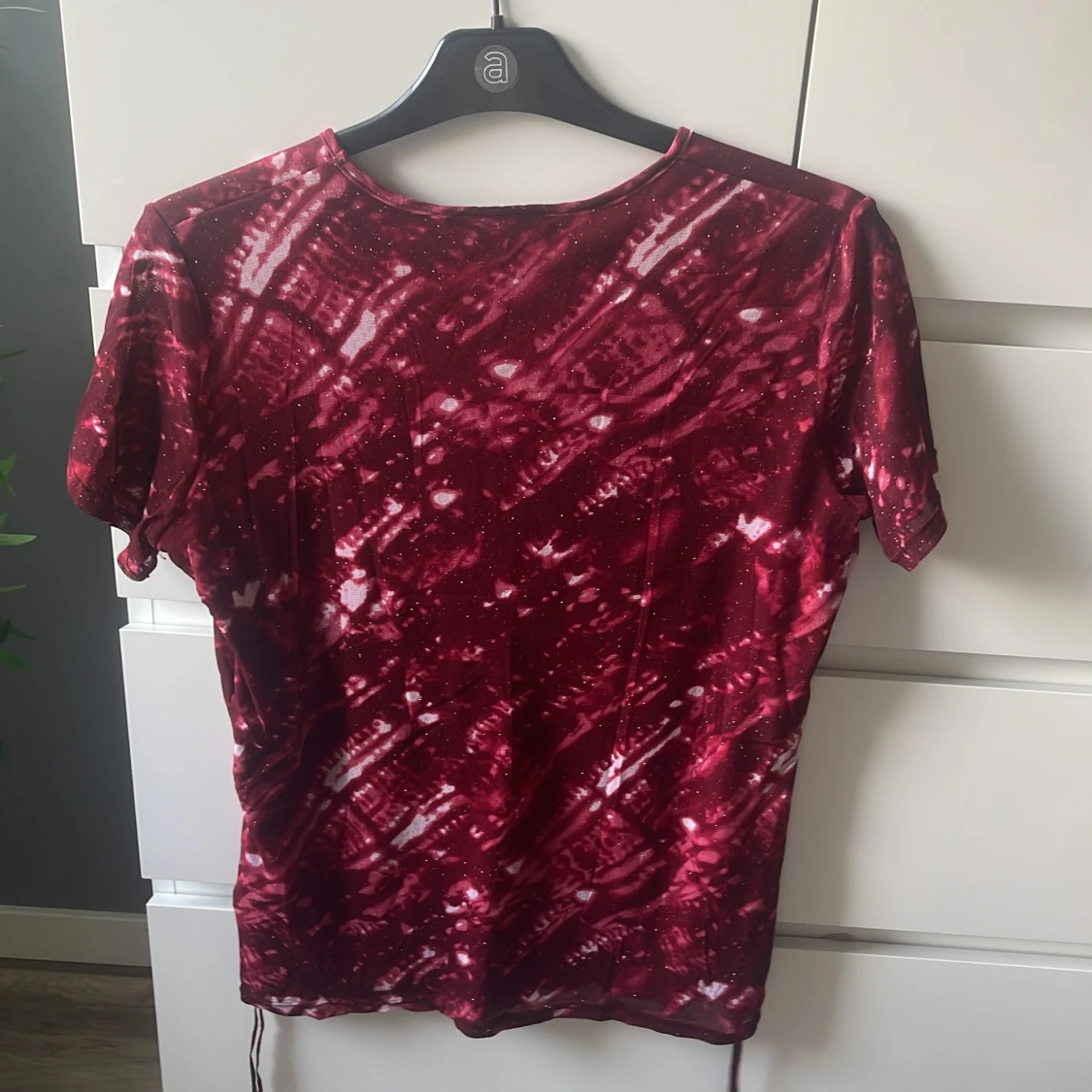 Vinröd t-shirt - 91