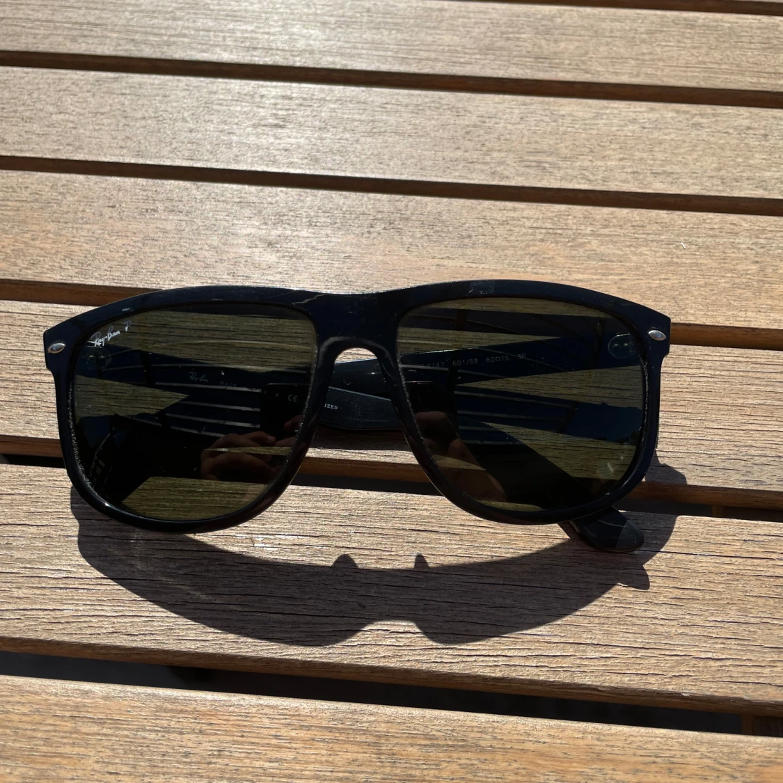 Ray ban boyfriend polerade  - 90