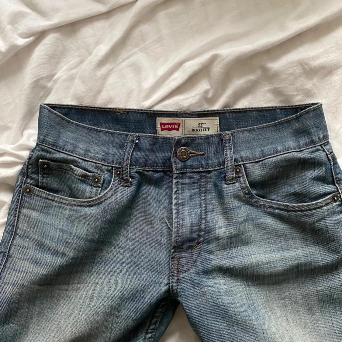 Lågmidjade jeans