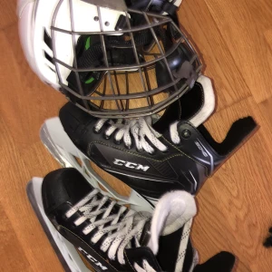 Skridskor  - En skridskor använt i bra skickt storlek 36