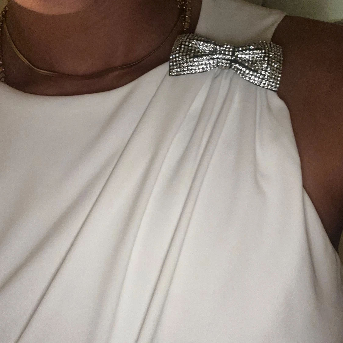 Vit klänning  - 90