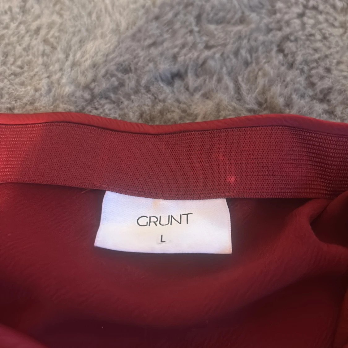 Röd lång kjol - 93