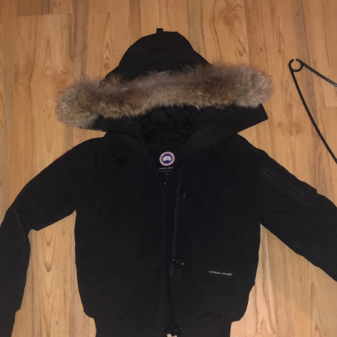 Svart dunjacka från Canada Goose