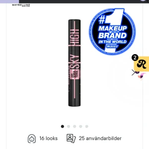 Maybelline Lash Sensational Sky High Mascara - oöppnad. säljer då jag fick i jul och använder fransar. hört att den är jätte bra dock. nypris 199kr