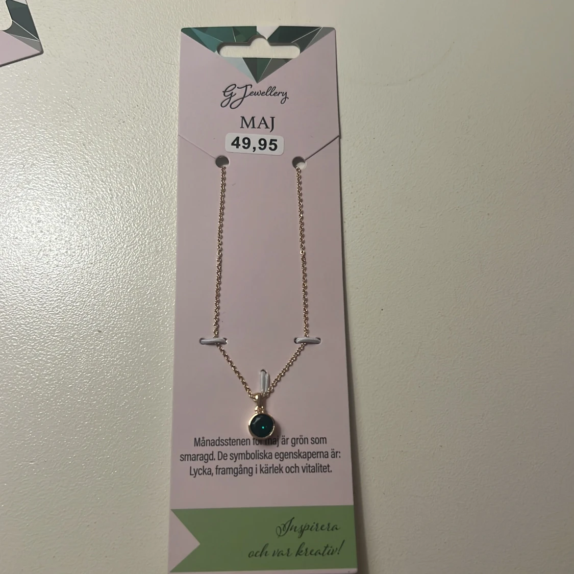 Månadstens halsband för maj💚