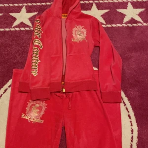 Rosa Set - Rosa mjukis set med guldiga och glittriga detaljer. Liknar Juicy Couture. Använd endast 2 gånger