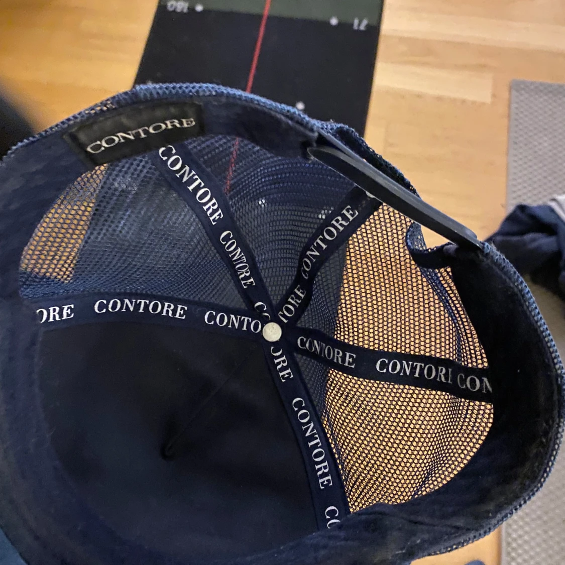 Blå Velvet keps från Contore - 93