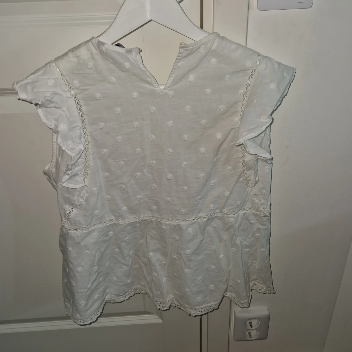 Vit blus från Cortefiel - 90