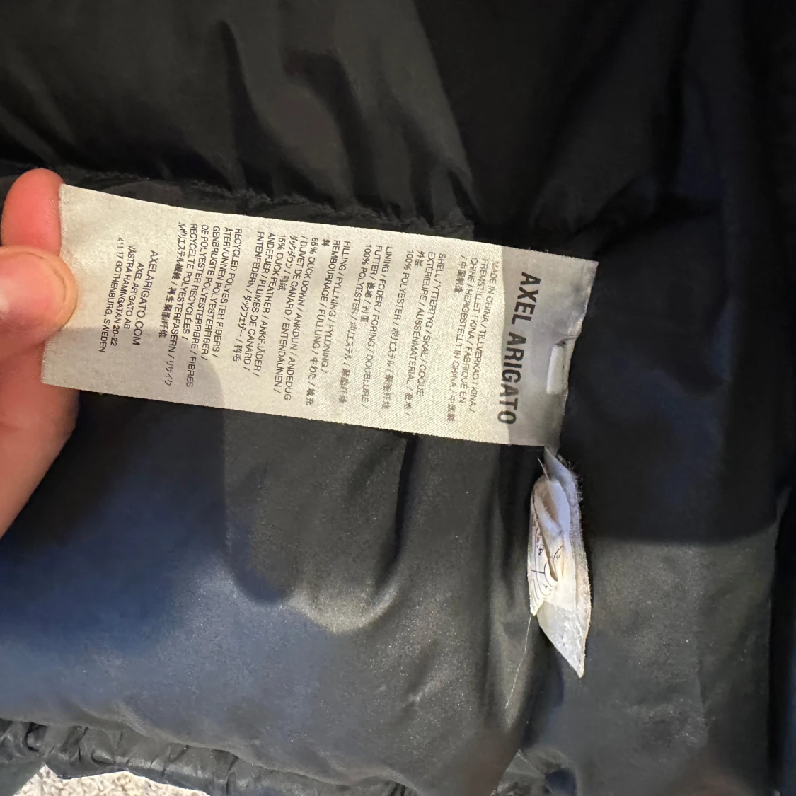 Svart dunjacka från Axel Arigato - 2