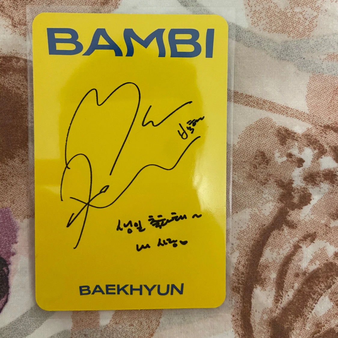 Fotokort från Bambi av Baekhyun - 1