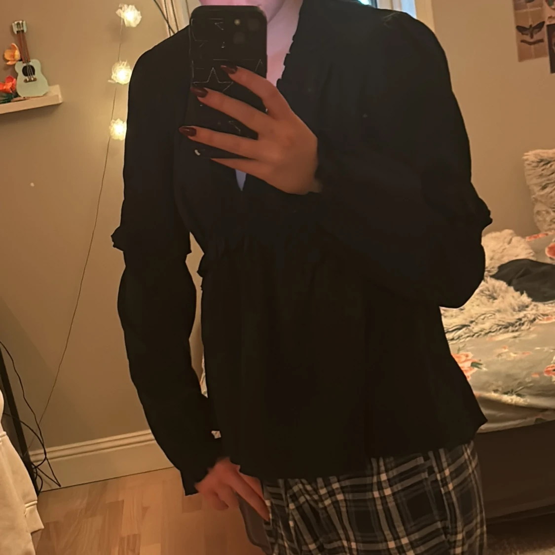 Svart blus från NA-KD - 1