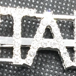 Hårspänne - Star - Hårspänne med text, silverfärgad metall och kristaller. Fler sorter finns, se mina andra annonser.