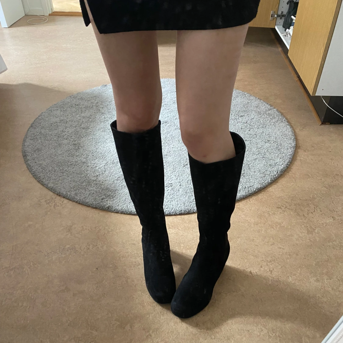 Svarta boots/stövlar  - 90