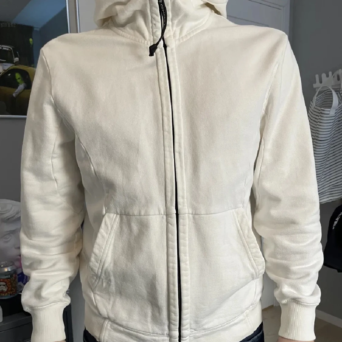 C.P company zip hoodie